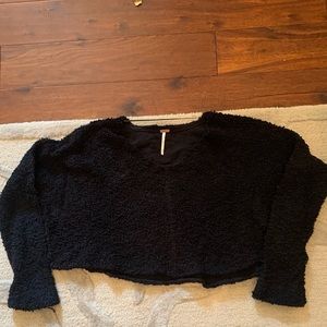 Free people cropped sweater